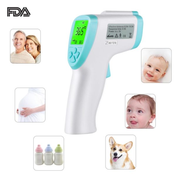 Non-Contact Digital Infrared Forehead Thermometer Gun - Kid Loves Toys