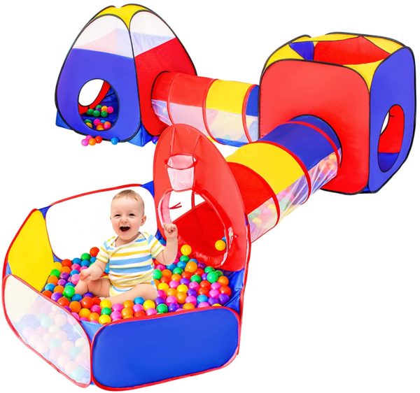 kids ball pit play tunnel