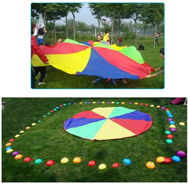 kids outdoor parachute