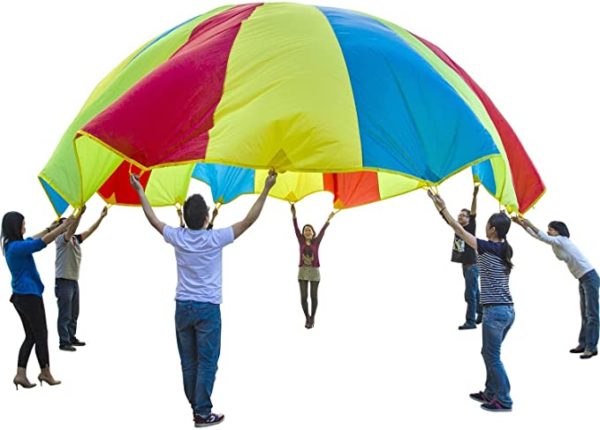 kids outdoor parachute